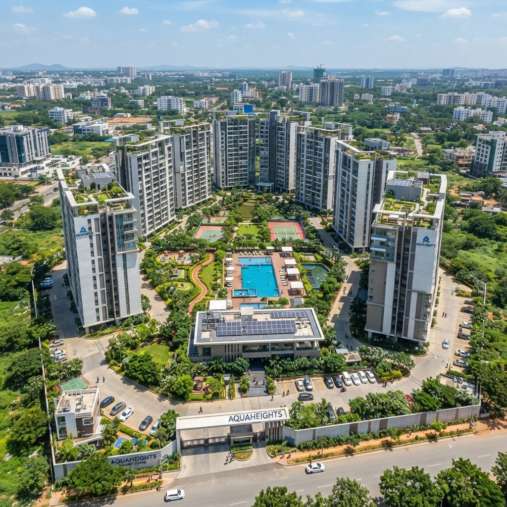 Gated Community Aerial View