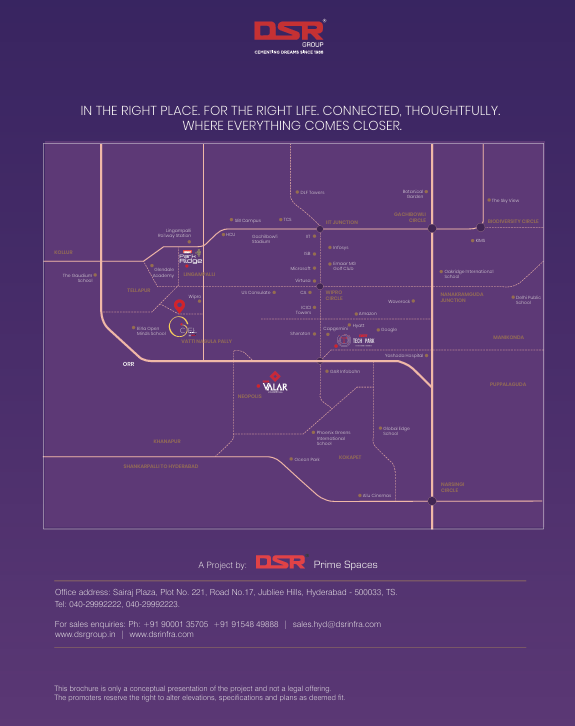 DSR CIEL location map